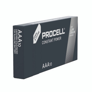 Duracell Procell Constant AAA Battery (Pack of 10) 5000394149199 Duracell Procell Constant AAA Battery (Pack of 10) 5000394149199