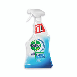 Dettol Surface Cleaner Trigger Spray No Fragrance 1L (Pack of 6) 3165417 Dettol Surface Cleaner Trigger Spray No Fragrance 1L (Pack of 6) 3165417
