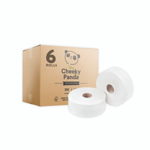 Cheeky Panda 2-Ply Maxi Jumbo Roll 300m (Pack of 6) PFMAXJRL6