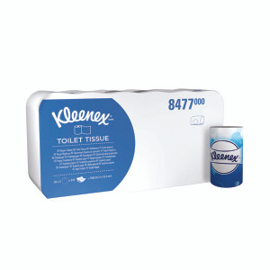 Kleenex Toilet Tissue Roll Small White (Pack of 36) 8477 Kleenex Toilet Tissue Roll Small White (Pack of 36) 8477