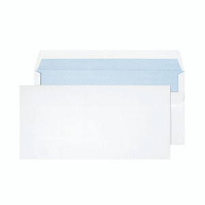 Blake PurelyEveryday Dl 90gsm Self Seal White Envelopes (Pack of 50) 13882/50PR Blake PurelyEveryday Dl 90gsm Self Seal White Envelopes (Pack of 50) 13882/50PR