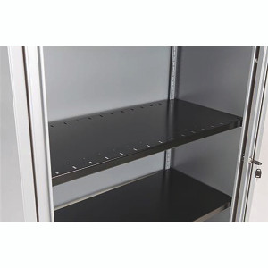 Bisley Slotted Shelf 914x390x27mm Black For Bisley Cupboards and Tambour Units BSSGY Bisley Slotted Shelf 914x390x27mm Black For Bisley Cupboards and Tambour Units BSSGY