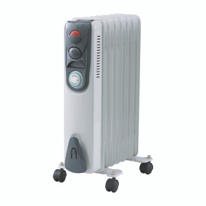 1.5kw Oil Filled Radiator with Timer CR15T 1.5kw Oil Filled Radiator with Timer CR15T