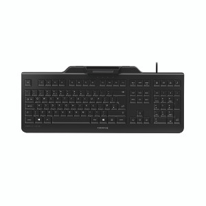 Cherry KC 1000 SC Corded Security Keyboard with Integrated Smartcard Terminal Black JKA0100GB2 Cherry KC 1000 SC Corded Security Keyboard with Integrated Smartcard Terminal Black JKA0100GB2