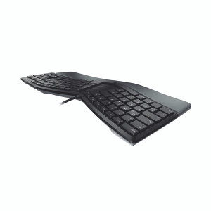 Cherry KC 4500 Ergo USB Wired Ergonomic Keyboard UK Black JK-4500GB-2