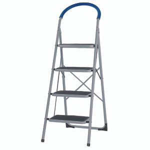 4 Tread White Step Ladder 359295 4 Tread White Step Ladder 359295