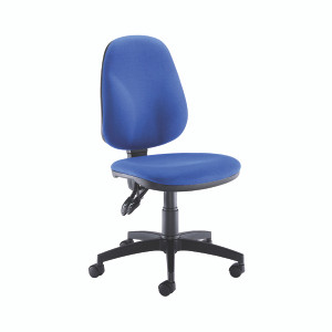Arista Aire High Back Operator Chair 700x700x970-1100mm Blue KF03456 Arista Aire High Back Operator Chair 700x700x970-1100mm Blue KF03456