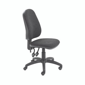 Jemini Teme High Back Operator Chair 640x640x985-1175mm Charcoal KF74120 Jemini Teme High Back Operator Chair 640x640x985-1175mm Charcoal KF74120