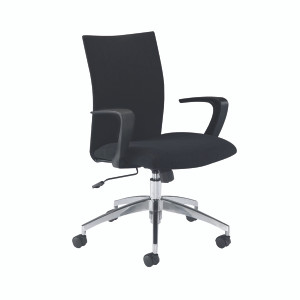 Arista Indus Soho High Back Operator Chair 220x550x580mm Black KF74824 Arista Indus Soho High Back Operator Chair 220x550x580mm Black KF74824