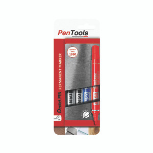 Pentel N50 Permanent Marker Bullet Assorted (Pack of 4) N50-PRO4ABCEU Pentel N50 Permanent Marker Bullet Assorted (Pack of 4) N50-PRO4ABCEU