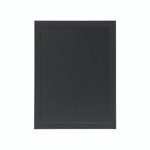 Securit Woody Chalkboard with White Chalk Marker and Mounting Kit 300xx10x400mm Black WBW-BL-30-40 Securit Woody Chalkboard with White Chalk Marker and Mounting Kit 300xx10x400mm Black WBW-BL-30-40