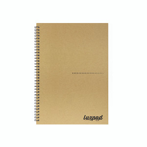 Silvine Luxpad Recycled Hardback Kraft Notebook 160pp A4 THBPINA4KR Silvine Luxpad Recycled Hardback Kraft Notebook 160pp A4 THBPINA4KR