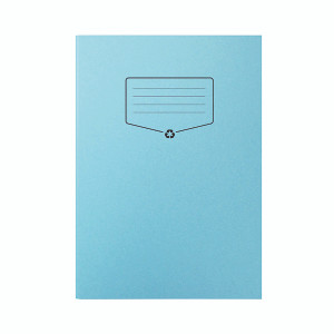 Silvine Eco Recycled Exercise Book Lined/Margin 64pp A4 (Pack of 10) EXRE105 Silvine Eco Recycled Exercise Book Lined/Margin 64pp A4 (Pack of 10) EXRE105