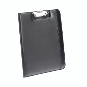 i-Stay Conference Folder with Clipboard A4 Faux Leather Black FI6539 i-Stay Conference Folder with Clipboard A4 Faux Leather Black FI6539