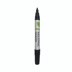 Q-Connect Industrial Marker Bullet Tip Black (Pack of 10) Q-Connect Industrial Marker Bullet Tip Black (Pack of 10)