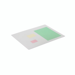 Durable Desk Mat with Contoured Edges 530x400mm Polypropylene Transparent 712219 Durable Desk Mat with Contoured Edges 530x400mm Polypropylene Transparent 712219