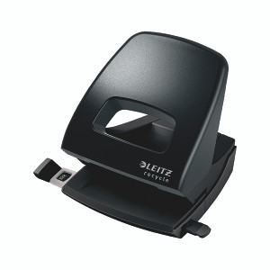 Leitz Hole Punch NeXXt Recycle 30 Sheet Black 50030095 Leitz Hole Punch NeXXt Recycle 30 Sheet Black 50030095