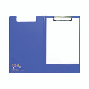Seco Clipboard Foldover A4 Plus Blue 570-PVC-BU Seco Clipboard Foldover A4 Plus Blue 570-PVC-BU