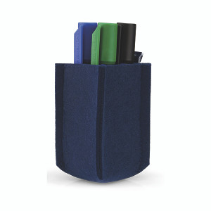 Magnetoplan MagnetoTray Felt Pen Holder Small Blue 60x60x100mm 1227614 Magnetoplan MagnetoTray Felt Pen Holder Small Blue 60x60x100mm 1227614