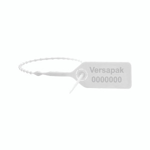 Versapak Versalite Plastic Security Seal White (Pack of 1000) PFSIG0198 Versapak Versalite Plastic Security Seal White (Pack of 1000) PFSIG0198