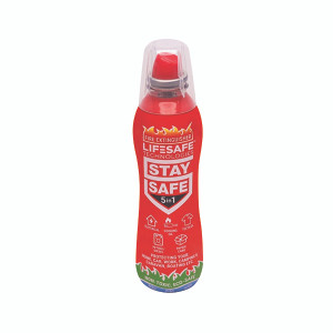 StaySafe 5in1 Fire Extinguisher 200ml 0802006 StaySafe 5in1 Fire Extinguisher 200ml 0802006