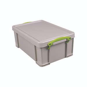 Really Useful 9L Stacking Box Recycled Grey 9RDG Really Useful 9L Stacking Box Recycled Grey 9RDG