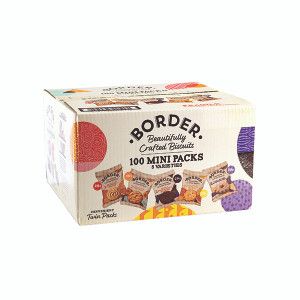 Border Biscuits Mini Packs 5 Varieties Pack of 100 MP100