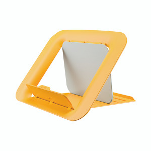 Leitz Ergo Cosy Adjustable Laptop Stand Warm Yellow 64260019 Leitz Ergo Cosy Adjustable Laptop Stand Warm Yellow 64260019