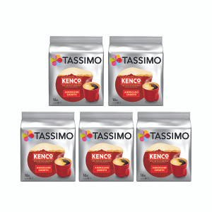 Tassimo Kenco Americano Smooth 128g x16 Pods x5 Packs (Pack of 80) 4031526 Tassimo Kenco Americano Smooth 128g x16 Pods x5 Packs (Pack of 80) 4031526