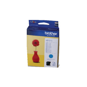 LC121C Brother LC-121 C Cyan Ink Cartridge