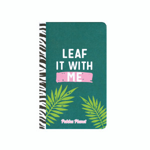 Pukka Planet Soft Cover Notebook Leaf it With Me 9765-SPP Pukka Planet Soft Cover Notebook Leaf it With Me 9765-SPP