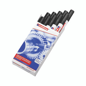 Edding 8750 Industry Paint Marker Bullet Tip Black 4-8750001 Edding 8750 Industry Paint Marker Bullet Tip Black 4-8750001