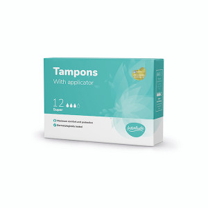 Interlude Applicator Tampons Super Boxed x12 (Pack of 12) 6448A Interlude Applicator Tampons Super Boxed x12 (Pack of 12) 6448A