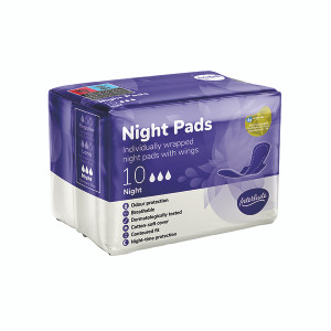 Interlude Ultra Night Pads Packet x10 Pads (Pack of 12) 6484 Interlude Ultra Night Pads Packet x10 Pads (Pack of 12) 6484