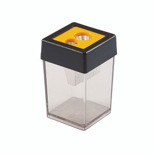 Dahle Twin Hole Canister Pencil Sharpener (Pack of 10) 53465-21363 Dahle Twin Hole Canister Pencil Sharpener (Pack of 10) 53465-21363