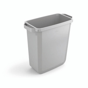 Durable Durabin Eco Rectangular Waste Bin 60 Litre 590x282x600mm Grey 1800503050 Durable Durabin Eco Rectangular Waste Bin 60 Litre 590x282x600mm Grey 1800503050