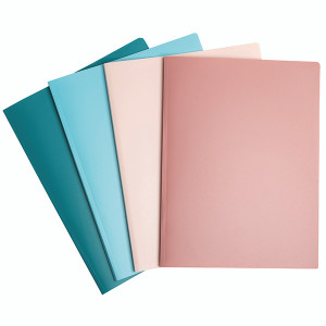 Exacompta OPAK Recycled Display Book 20 Pockets A4 Assorted (Pack of 5) 78520E Exacompta OPAK Recycled Display Book 20 Pockets A4 Assorted (Pack of 5) 78520E