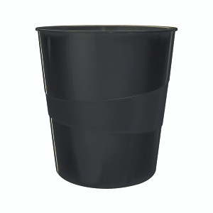 Leitz Recycle Waste Bin 15L Black 53280095 Leitz Recycle Waste Bin 15L Black 53280095