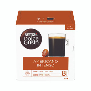 Nescafe Dolce Gusto Americano Intenso Coffee 132.8g (Pack of 48) 12528702 Nescafe Dolce Gusto Americano Intenso Coffee 132.8g (Pack of 48) 12528702