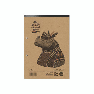 Rhino Recycled Refill Pad 160 Pages 8mm Ruled with Margin A4 (Pack of 5) RH4FMR Rhino Recycled Refill Pad 160 Pages 8mm Ruled with Margin A4 (Pack of 5) RH4FMR