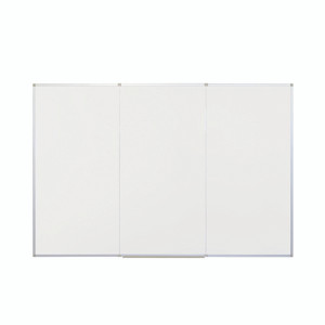 Bi-Office Outsize Magnetic Whiteboard Aluminium Frame 1800x1000mm MA2297510014