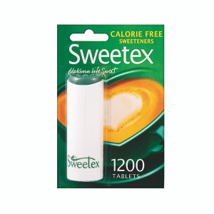 Sweetex Sweeteners Calorie-Free 1200 Tablets 4194829 Sweetex Sweeteners Calorie-Free 1200 Tablets 4194829