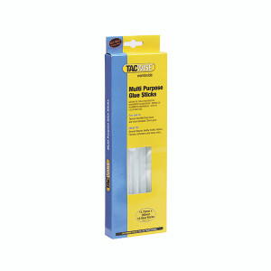 Tacwise Multipurpose Glue Sticks 11.75x300mm Clear (Pack 16) 0470 Tacwise Multipurpose Glue Sticks 11.75x300mm Clear (Pack 16) 0470