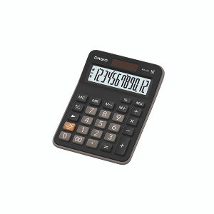 Casio MX-12B 12 Digit Desktop Calculator Black MX-12B-W-EC Casio MX-12B 12 Digit Desktop Calculator Black MX-12B-W-EC