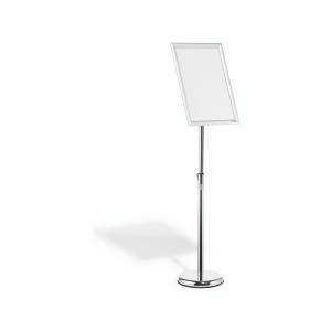 Durable Floor Infostand Aluminium Snap Frame A3 479923 Durable Floor Infostand Aluminium Snap Frame A3 479923