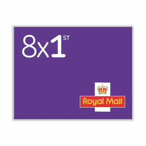 Royal Mail First Class Stamp Book (Pack of 8) 1CB8SINGLE Royal Mail First Class Stamp Book (Pack of 8) 1CB8SINGLE