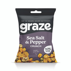 Graze Salt and Pepper Crunch 35g Pack of 10 3846