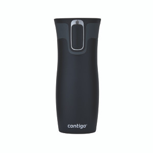 Contigo West Loop Autoseal Travel Mug 16oz/470ml Matte Black 2095800 Contigo West Loop Autoseal Travel Mug 16oz/470ml Matte Black 2095800