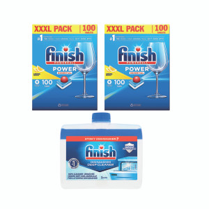 Finish Power Essential Dishwasher Tabs Lemon x100 buy 2 get 1 Finish Dishwasher Deep Cleaner Free Finish Power Essential Dishwasher Tabs Lemon x100 buy 2 get 1 Finish Dishwasher Deep Cleaner Free