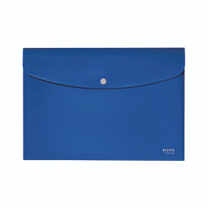Leitz Recycle Document Wallet Plastic A4 Blue (Pack of 10) 46780035 Leitz Recycle Document Wallet Plastic A4 Blue (Pack of 10) 46780035